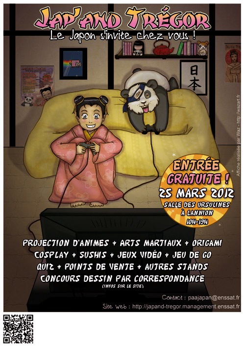 affiche manga 2012