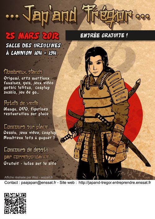 nouvelle proposition pour l'affiche jap'and trégor 2012