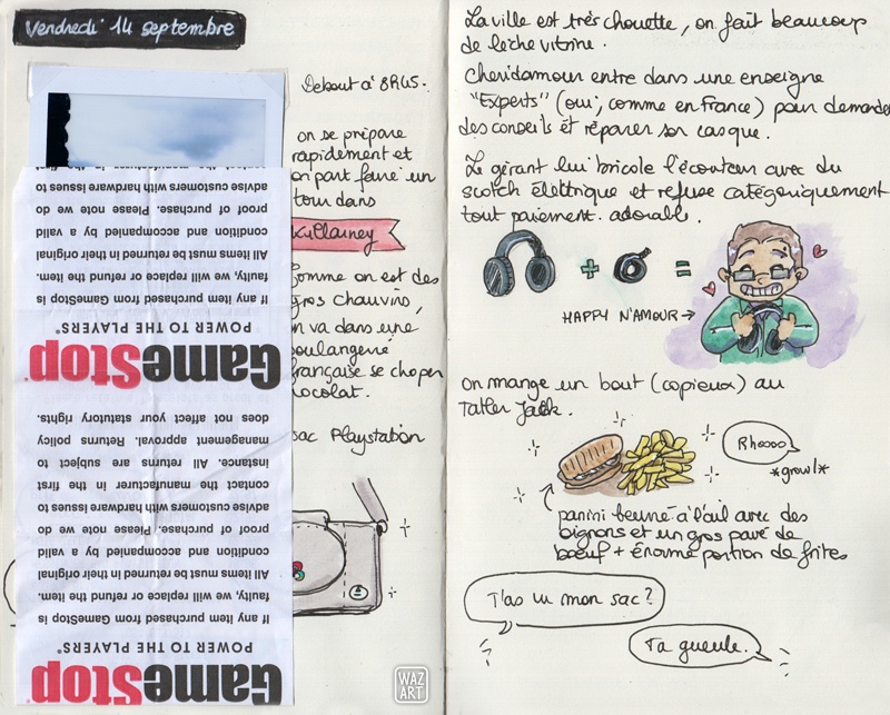 Moralité : le bricolage du monsieur aura tenu au-delà de notre séjour. Vraiment sympa !