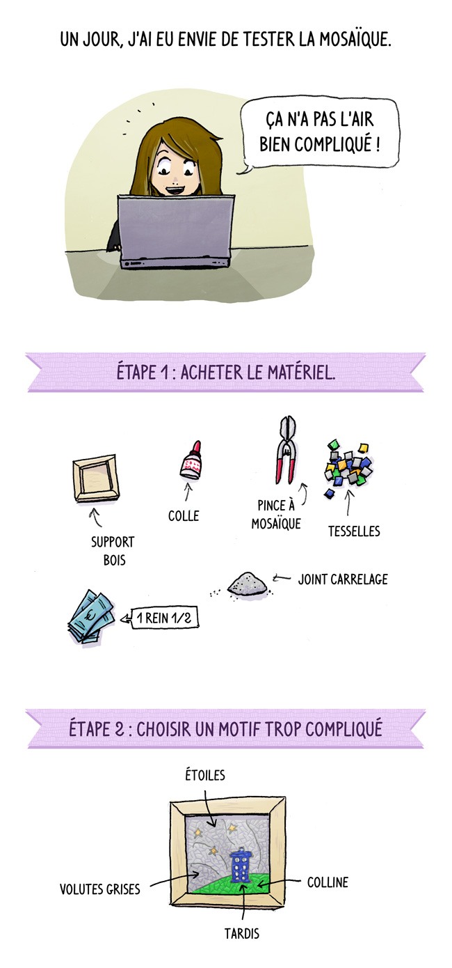Les émaux de Briare sont plus jolis, texturés, mais les smaltes sont bien plus faciles à couper. Dans tous les cas, mélanger les deux, c'est pas top. matos pour la mosaique : pince, tesselles, colle, support et joint à carrelage