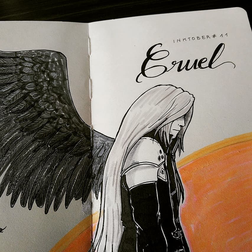 Close-up du dessin précédent