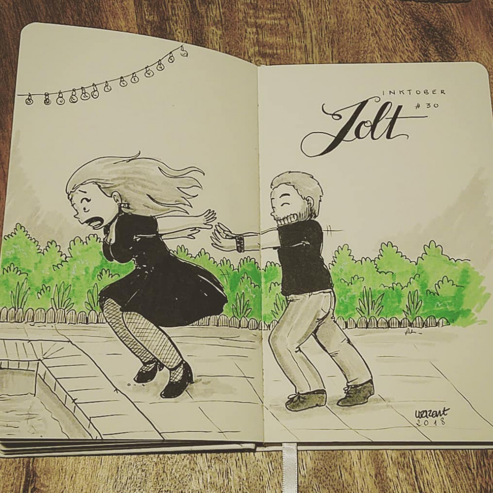 Mon frangin qui pousse mon personnage dans une piscine