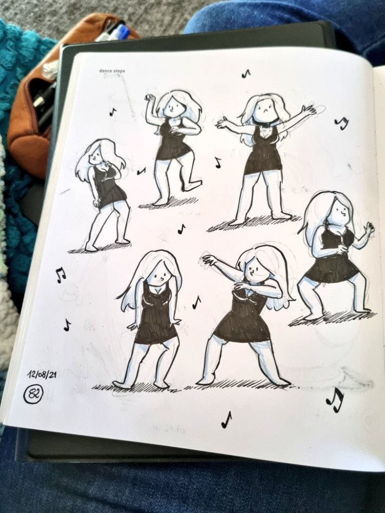 Des pas de danse (dance steps)