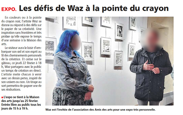 Les défis de Waz à la pointe du crayon