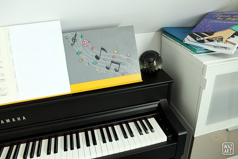 DIY : Extension de pupitre à partitions (piano) - Wazart